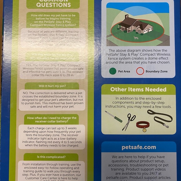 PetSafe Dog Petsafe Stay Play Compact Wireless Dog Cat Fence Poshmark